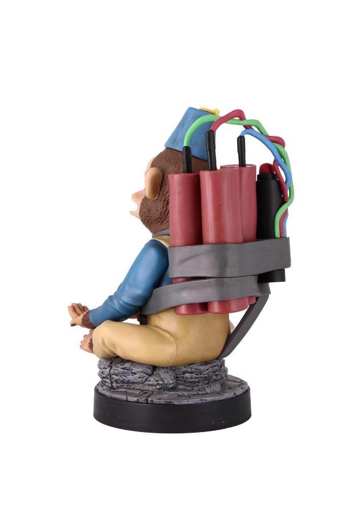 Exquisite Gaming: Monkeybomb Cable Guy – Phone & Controller Holder | Officially Licensed COD Figure