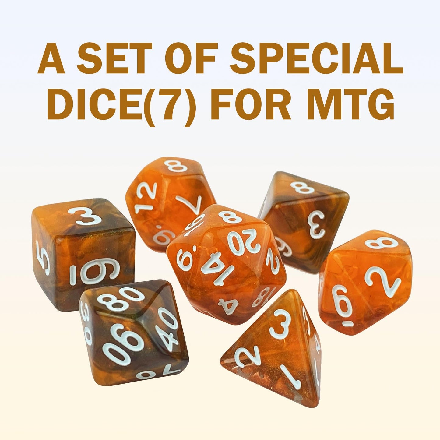 Extalas MTG Playmat with Zones - Waterproof, Non-Slip, Includes Storage Tube & 7 Dice