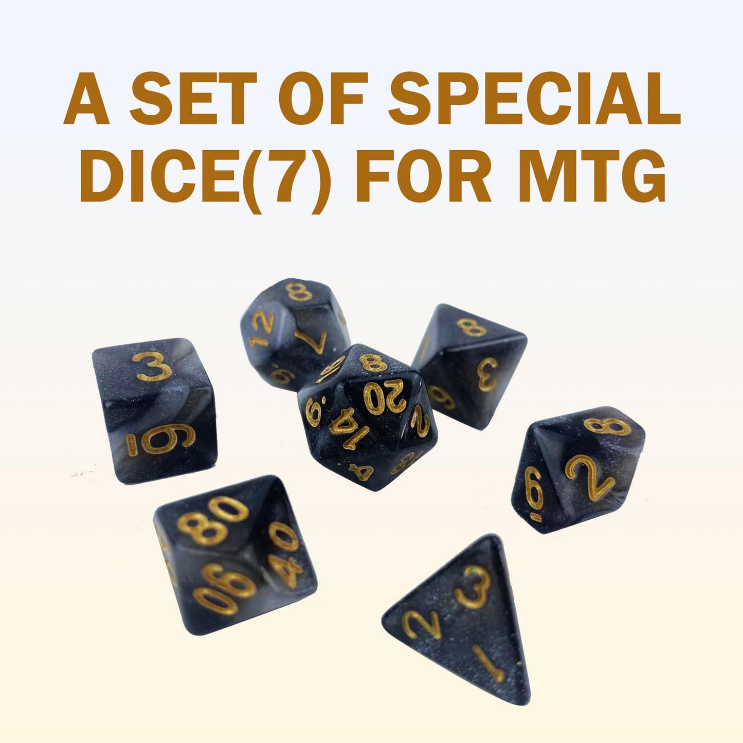 Extalas MTG Playmat with Zone Map | Waterproof, Non-Slip, Includes Storage Tube & 7 Dice