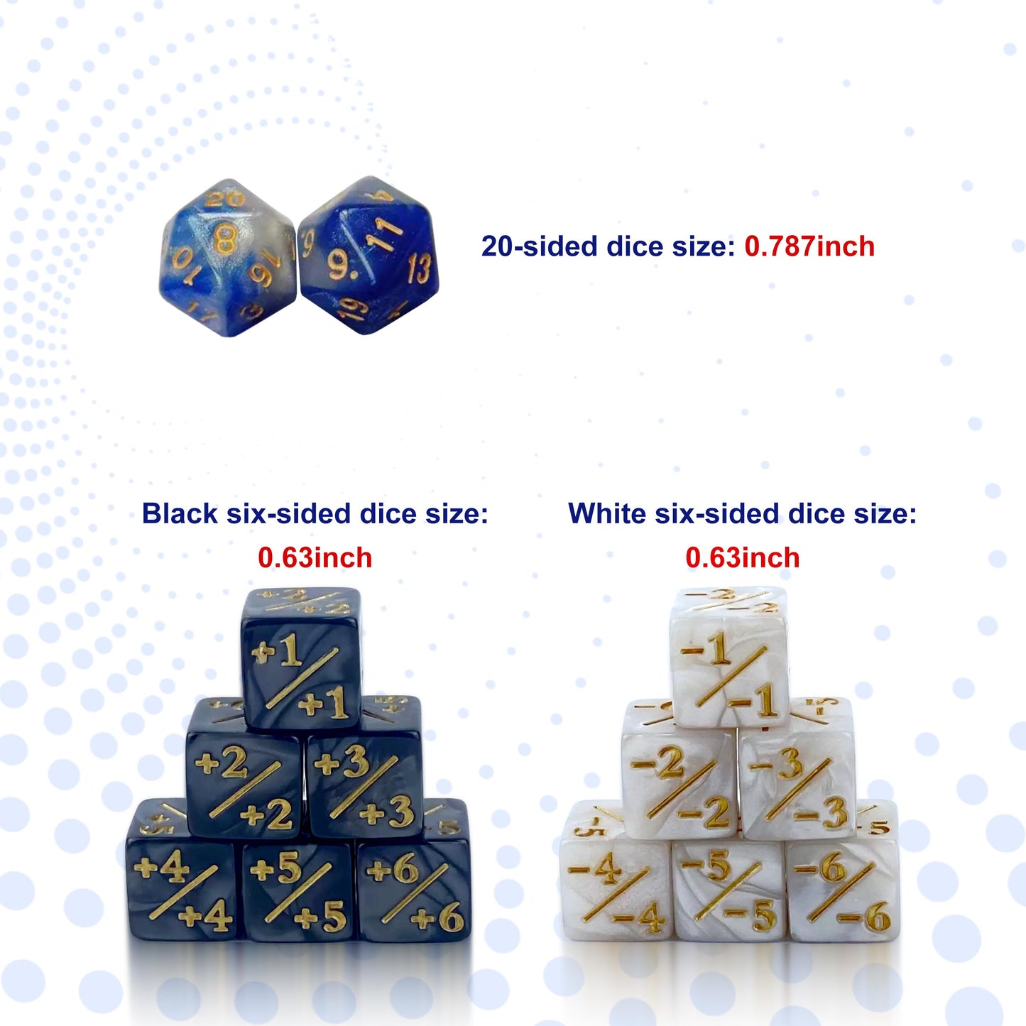 Extalas MTG Playmat Starry Sky – Edge-Locking, Waterproof & Non-Slip, Includes Bag & 14 Dice
