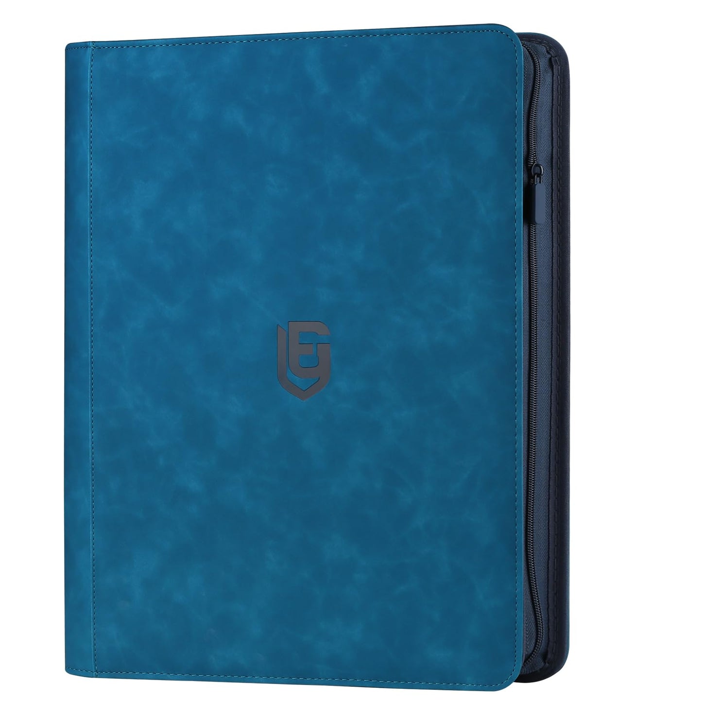 EYEGLEAM 1024-Pocket Card Binder – 16-Pocket Side-Loading Album (Blue) for MTG, TCG & Sports Cards