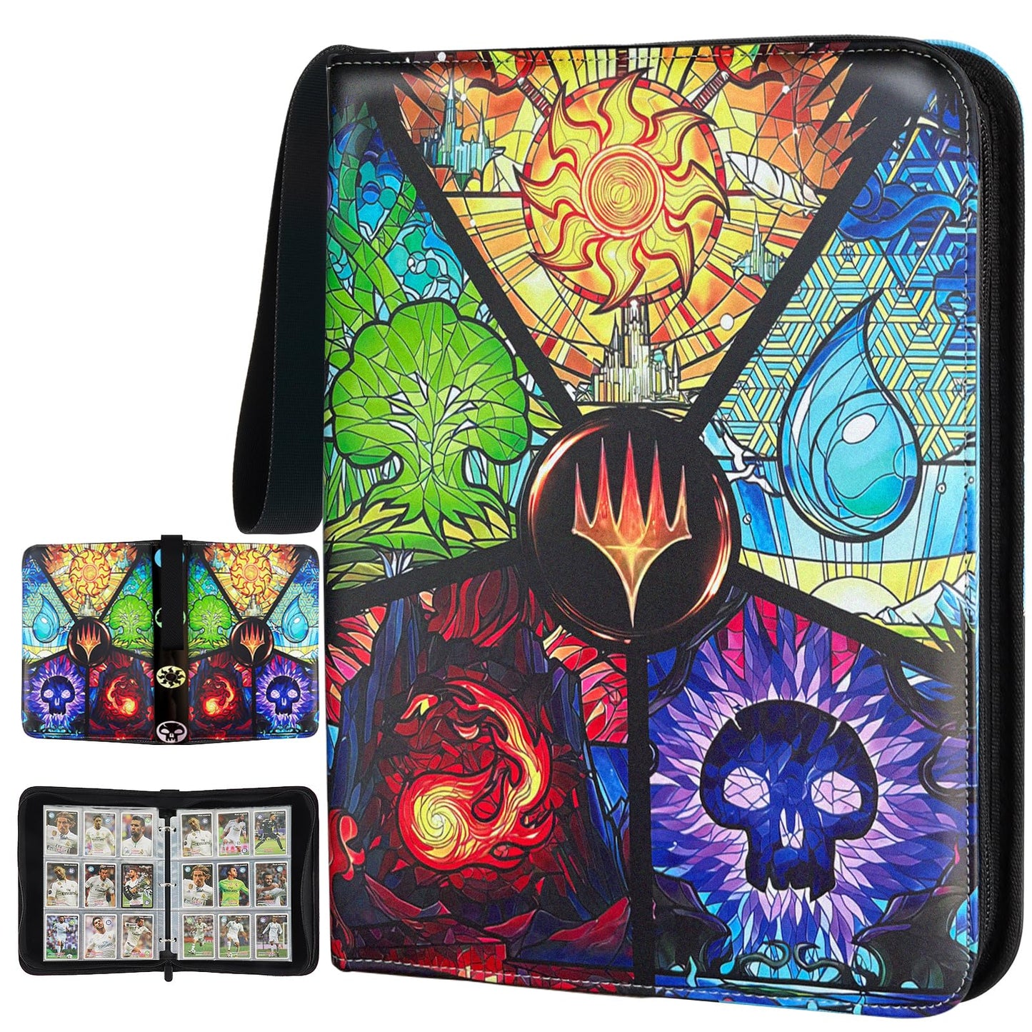 EYEGLEAM Card Binder 9-Pocket MTG/TCG – Holds 720 Cards