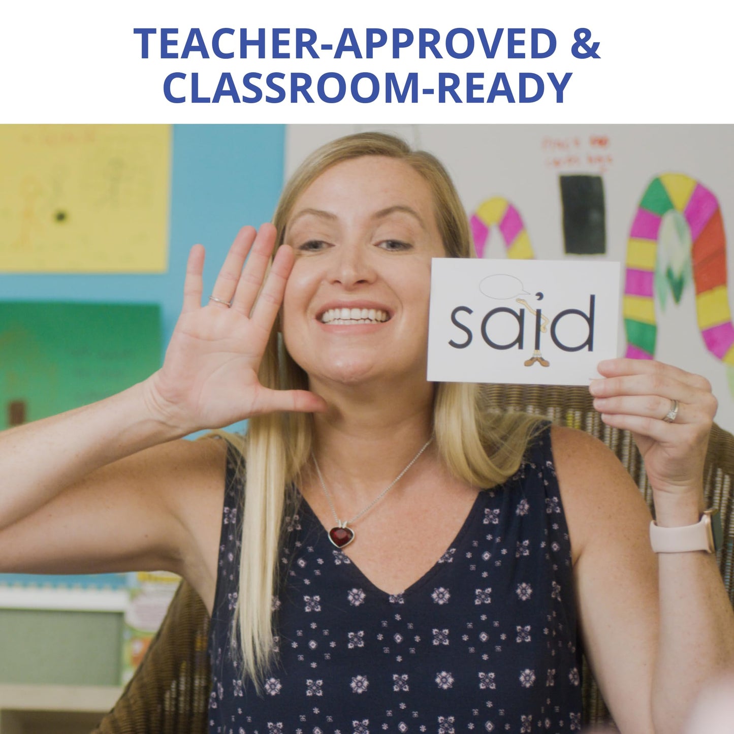 Eyewords Sight Word & Phonics Flash Cards Set 1: High-Frequency Words 1-50 | Kinesthetic Learning