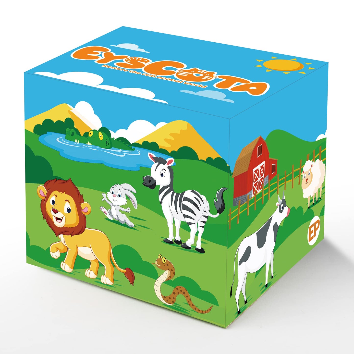 EYSCOTA 12PCS Dog Figurines Playset | Realistic Hand-Painted Puppy Figures