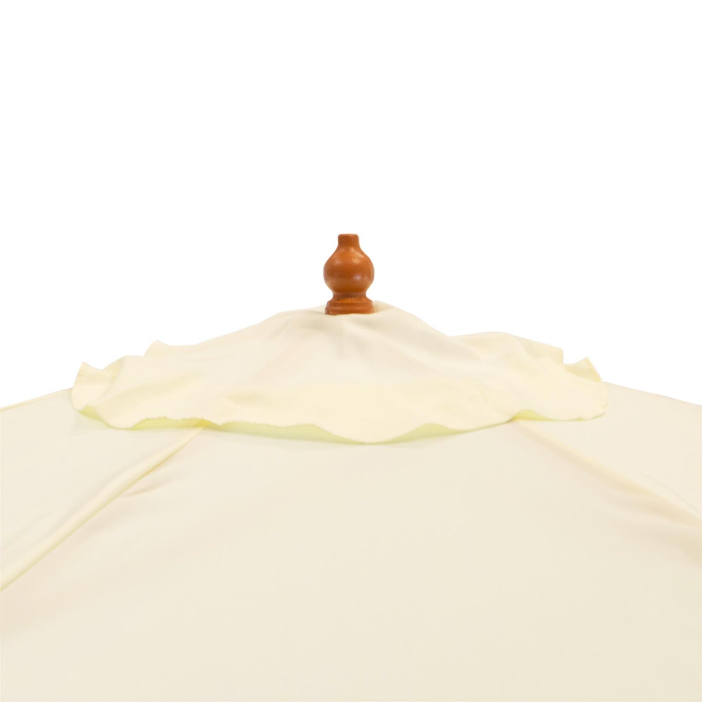 2.7m x 2.5m Wooden Garden Parasol