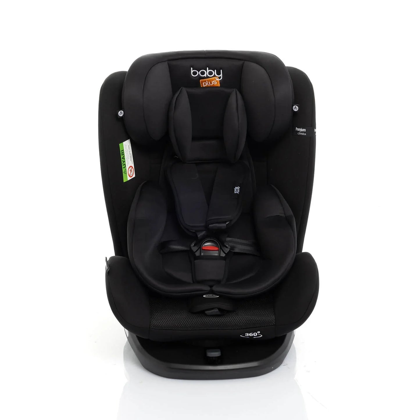 baby plus Orbitfix Group 0+/1/2/3 (Birth to 12 Years) Car Seat - Black
