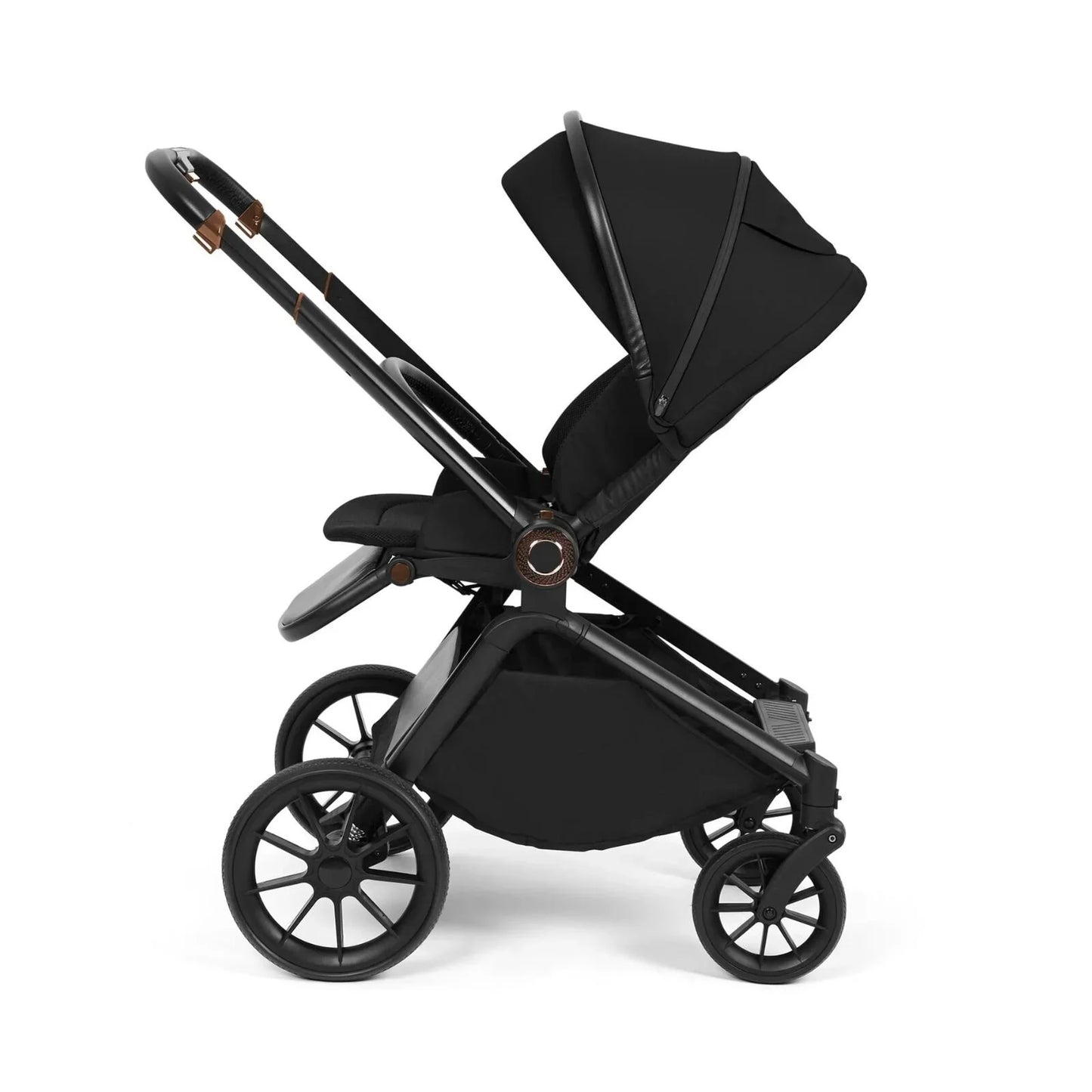Ickle Bubba Altima Pram 9 pcs - Black