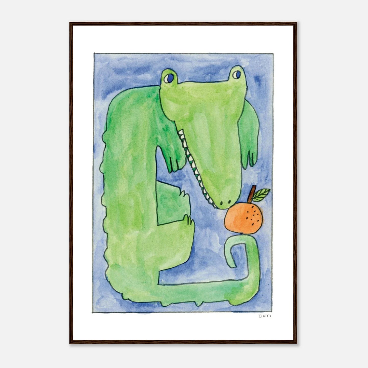 Hayley Deti - 'Florida Gator' Framed Print