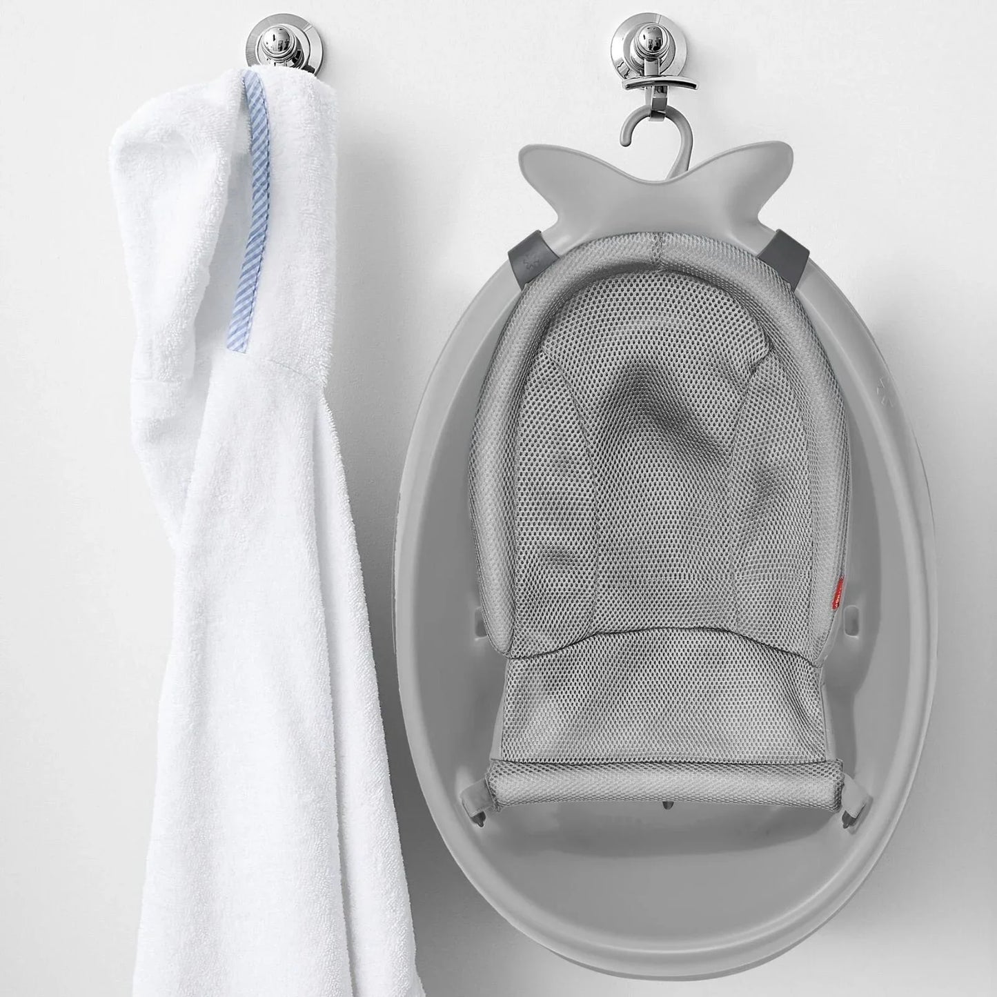 Skip Hop Moby Smart Sling 3-Stage Baby Bath Tub - Grey
