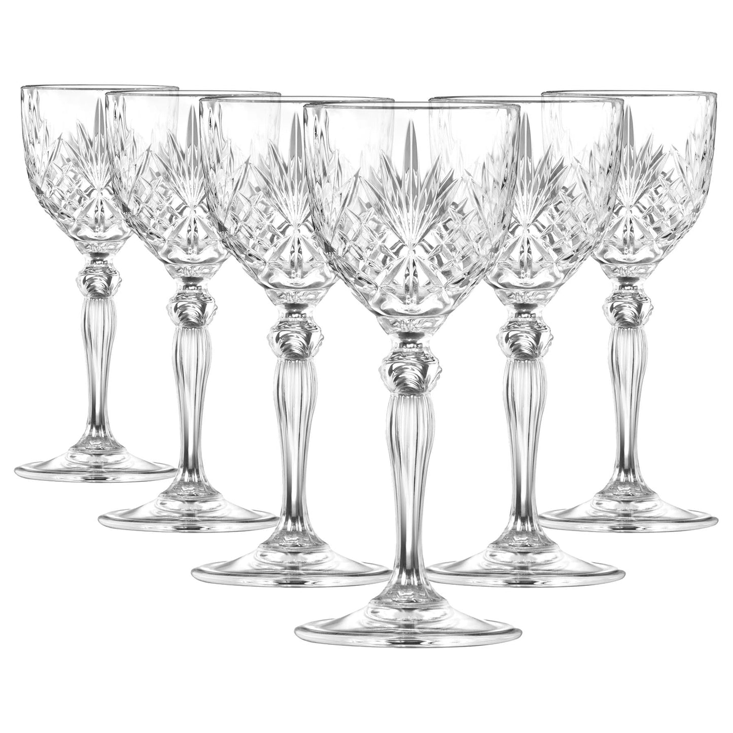 140ml Crystal Melodia Nick & Nora Glasses - Pack of 6