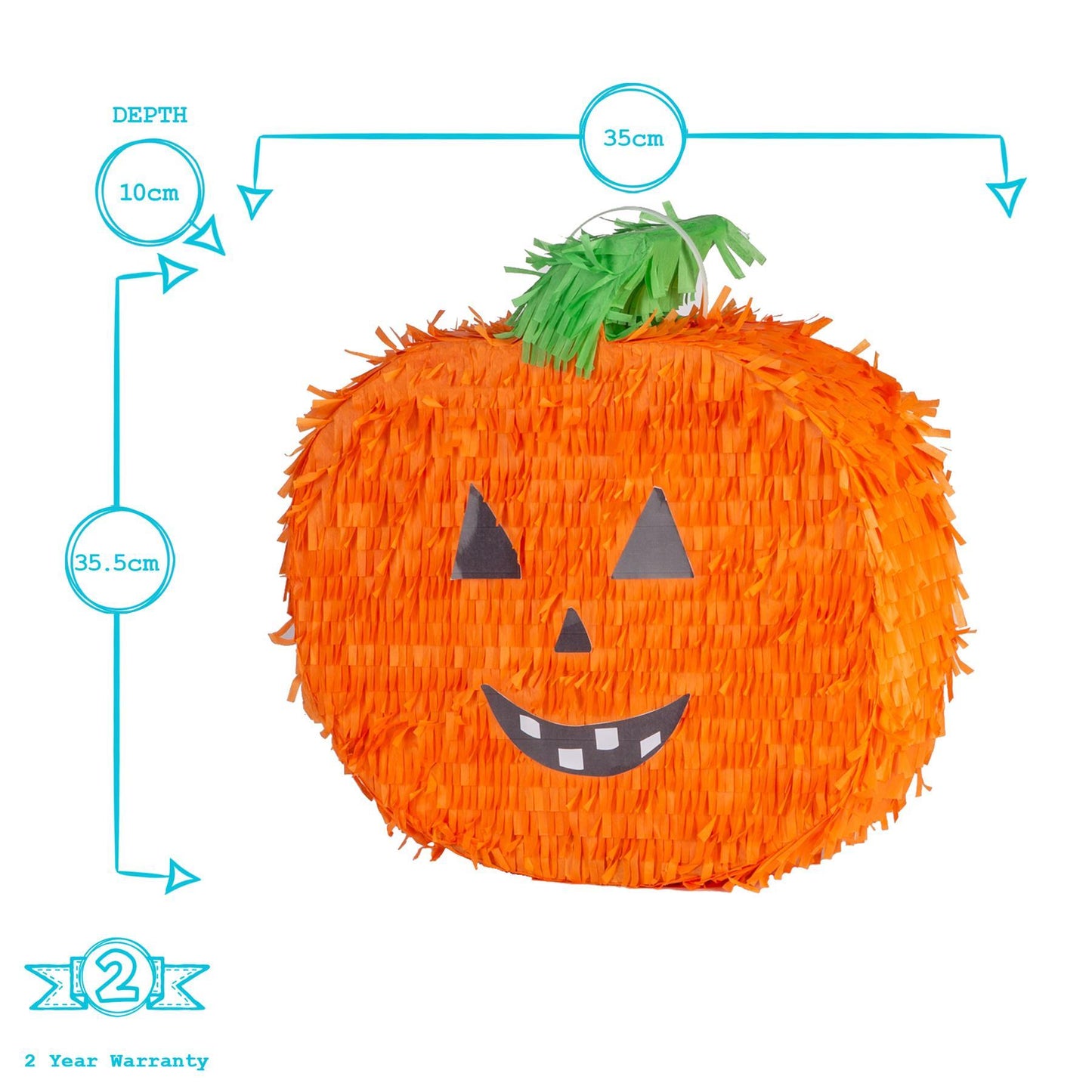 Halloween Large Pumpkin Pinata Party Set