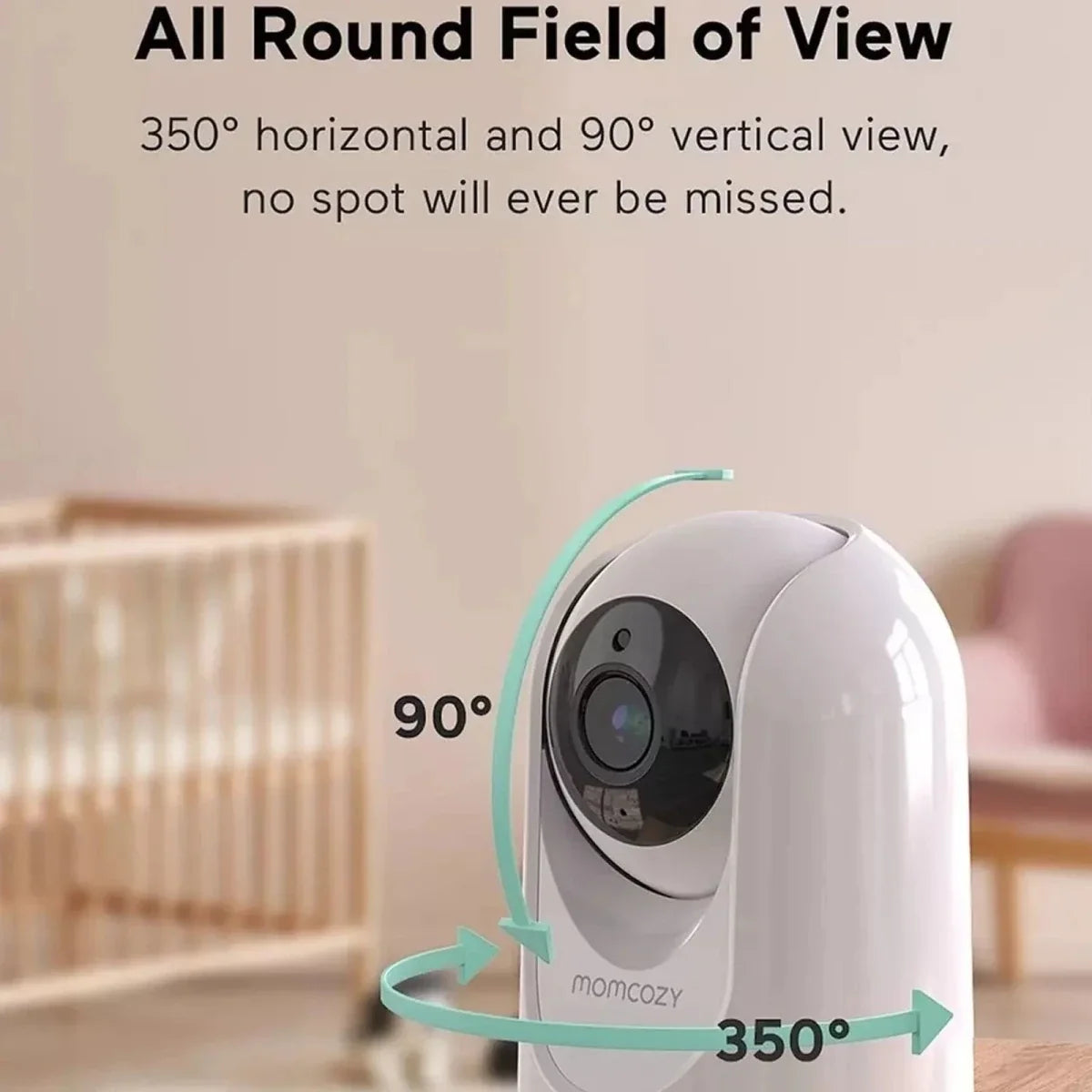 Momcozy BM01 5" Baby Monitor & Camera