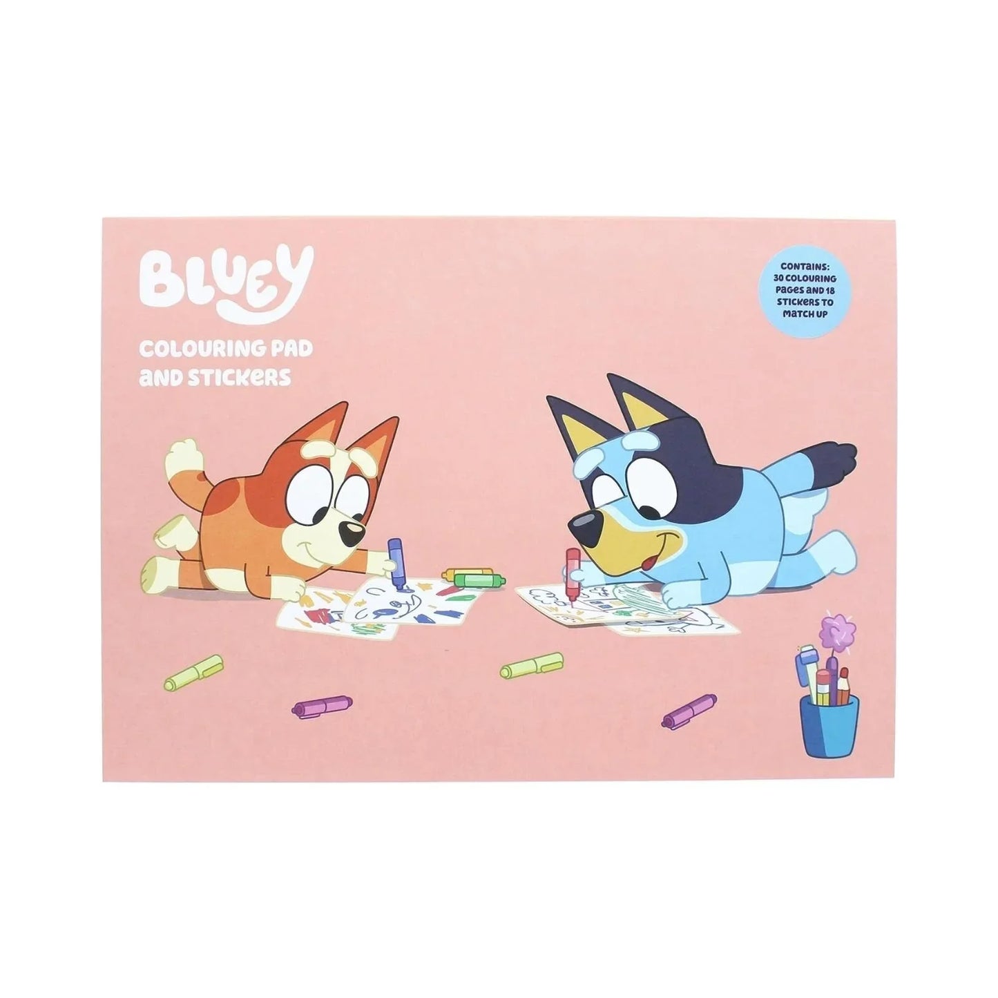 Bluey A4 Colouring Pad