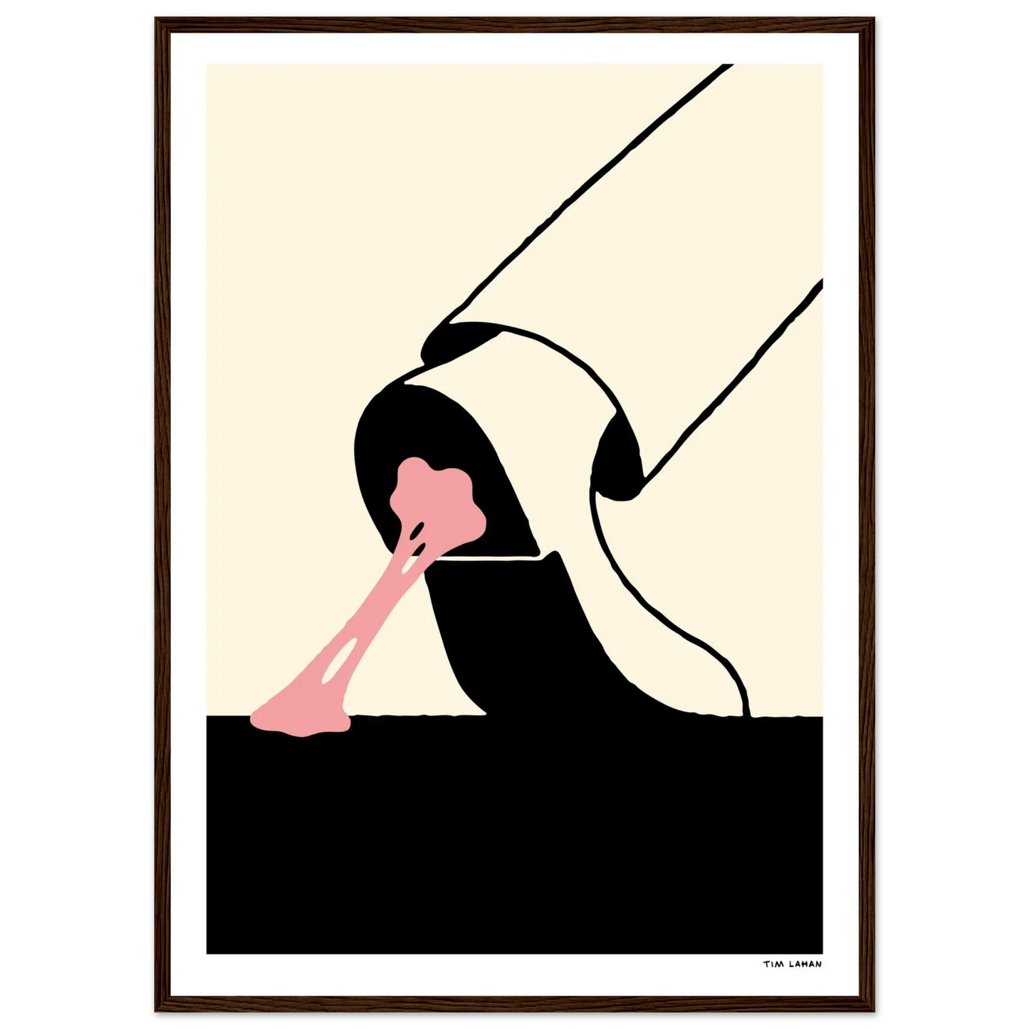 Tim Lahan - 'Stuck' Framed Print
