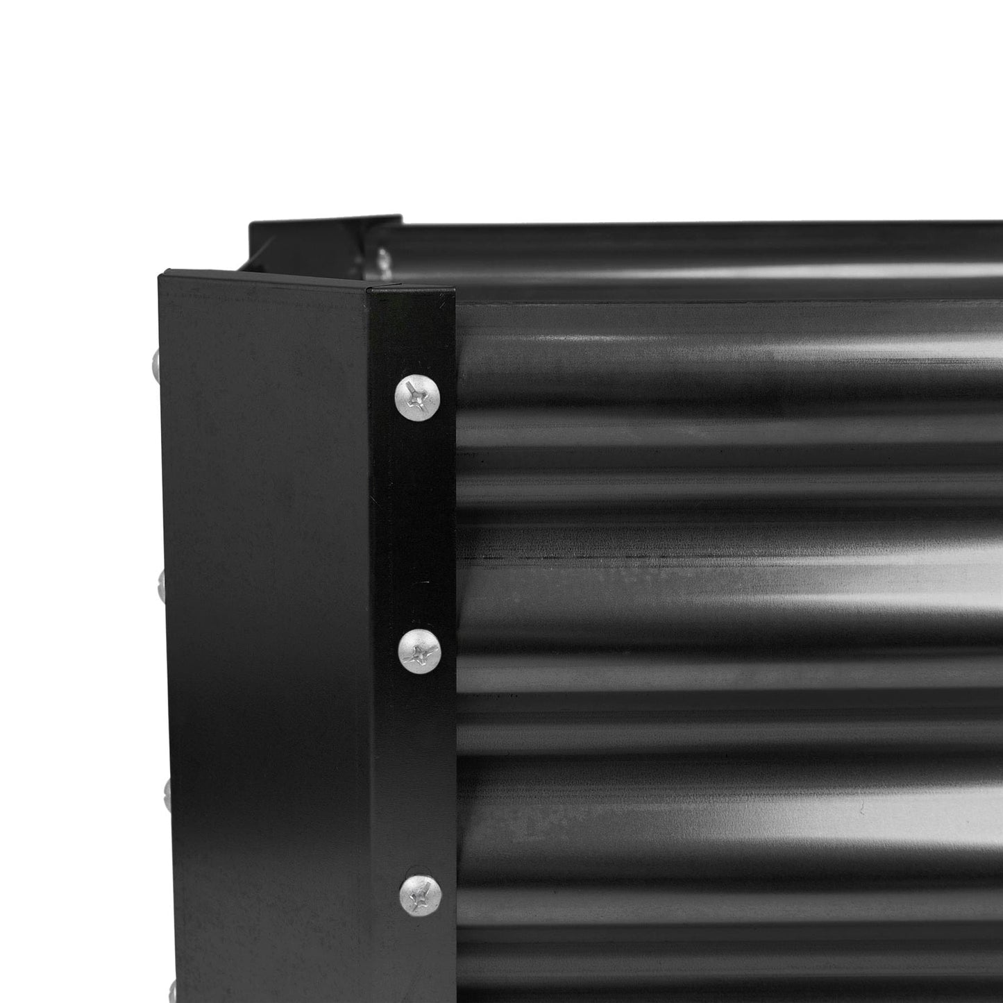 120cm x 60cm Rectangle Galvanised Steel Raised Garden Bed