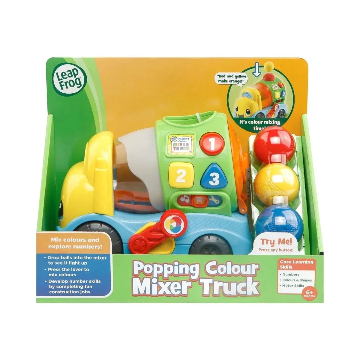 LeapFrog Popping Colour Mixer Truck