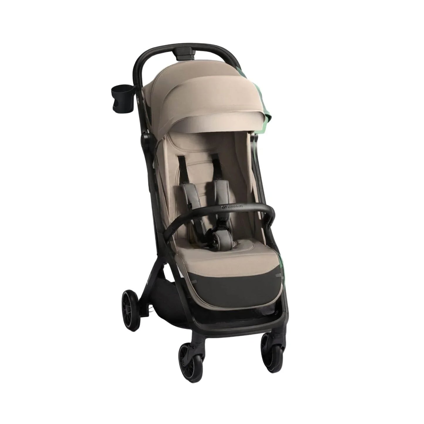 Kinderkraft Nubi 2 Auto-Folding Pushchair - Sand Beige