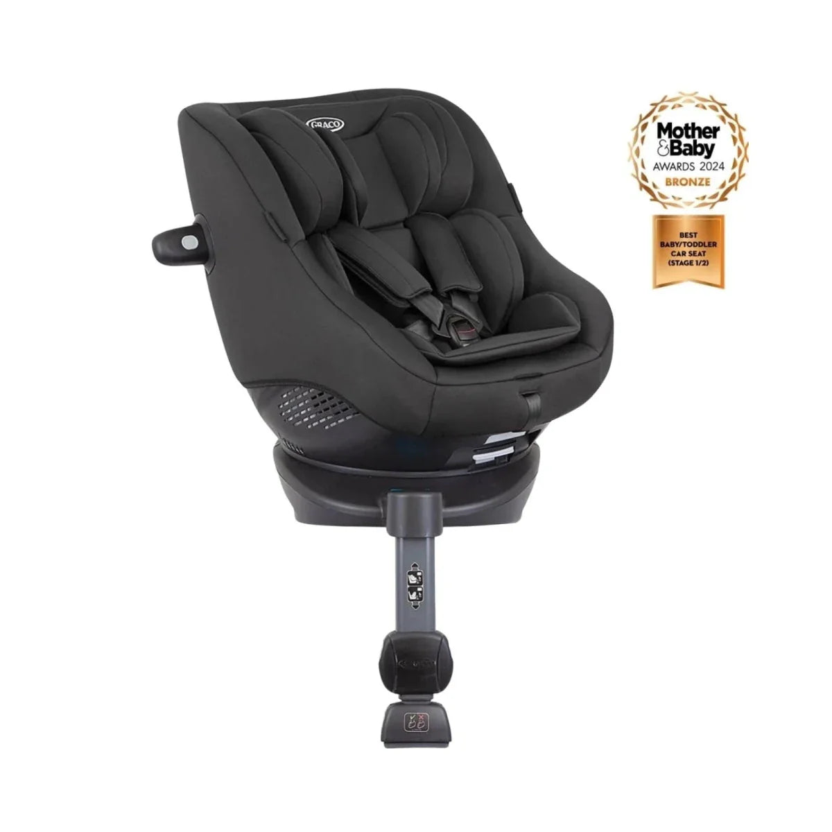 Graco Turn2Me i-Size R129 360° Rotating ISOFIX Car Seat - Midnight