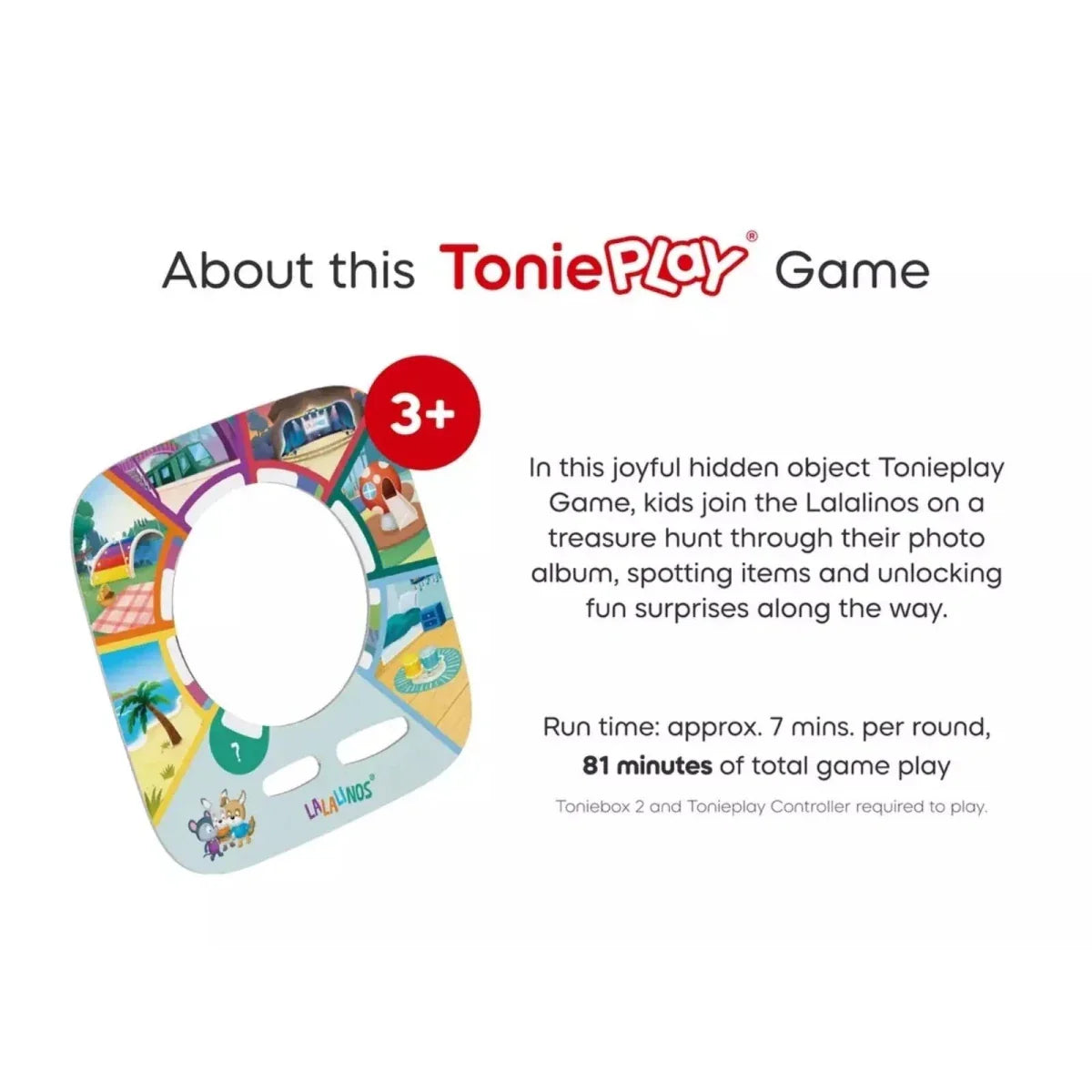 Tonies Tonieplay Lalalinos Find the Photo Game