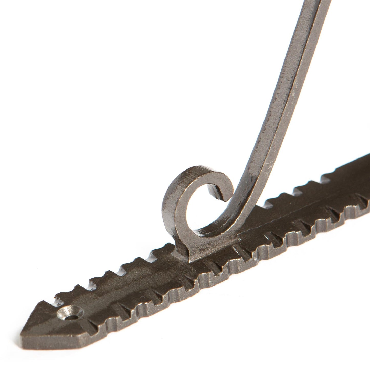 150mm Notched Scroll Iron Shelf Bracket