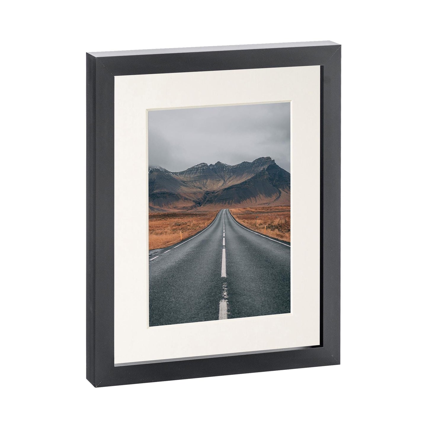 Black 8" x 10" Photo Frame with 5" x 7" Mount