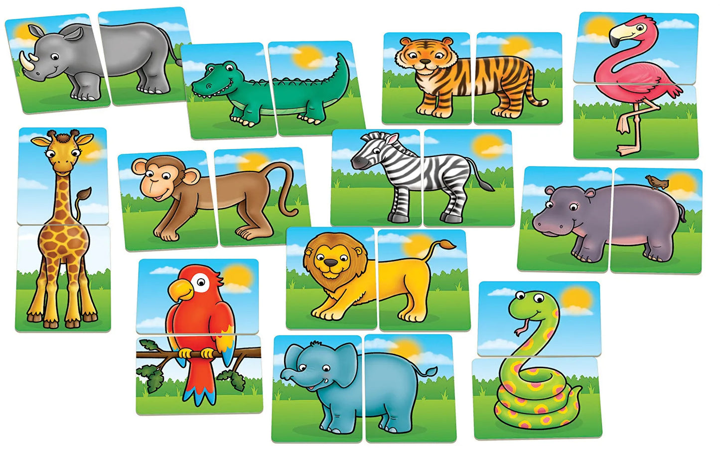 Orchard Toys Jungle Heads & Tails Game