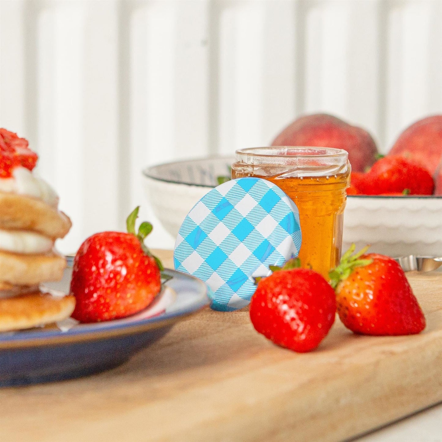 30ml Glass Jam Jars with Lids - Pack of 6