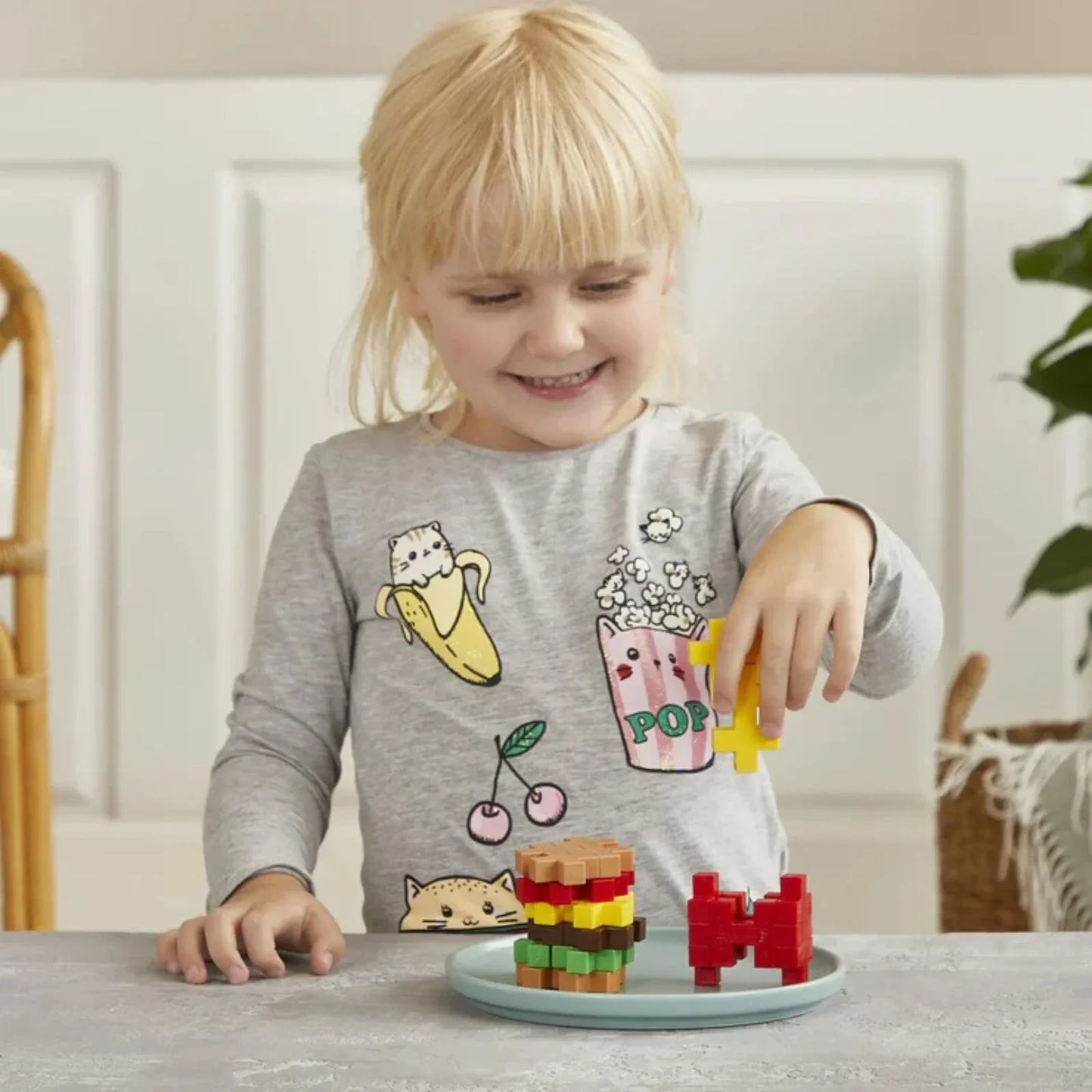 Plus Plus Big Food Activity Set 50 pcs