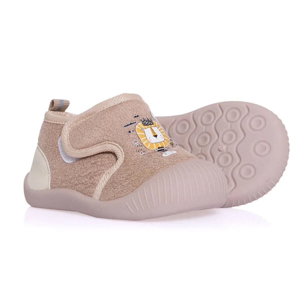 HelloBaby Boys First Step Shoes - Light Brown