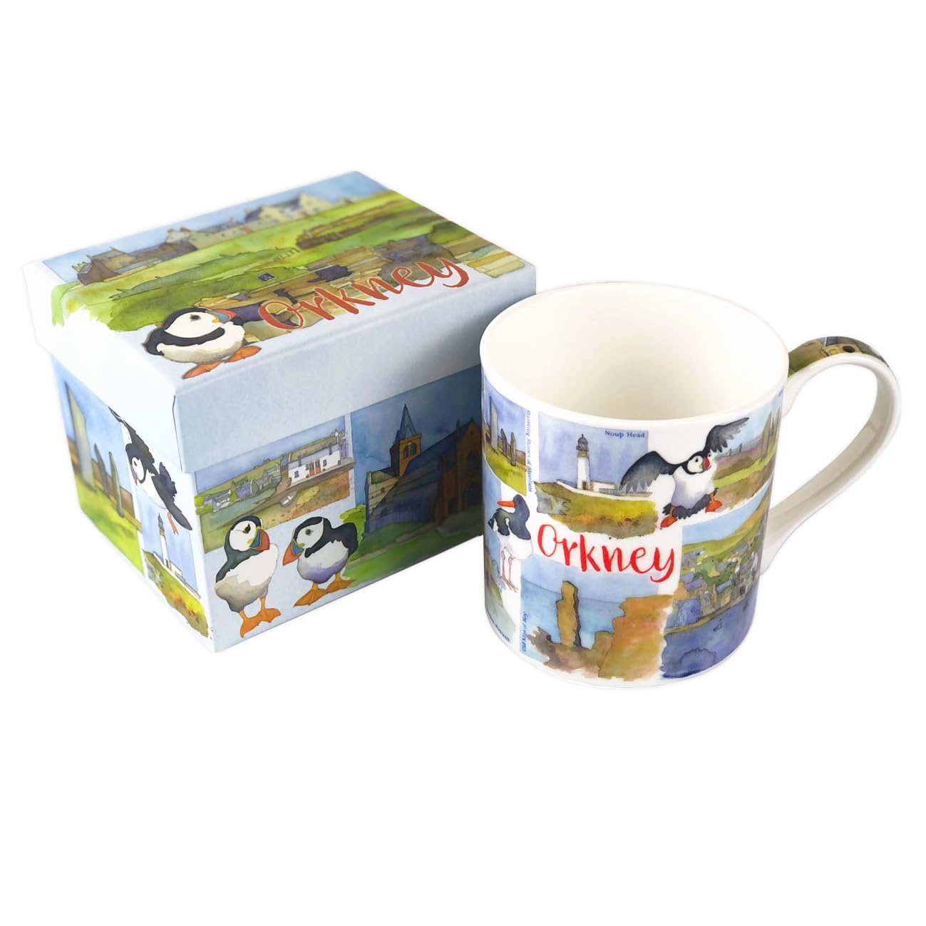 Emma Ball Orkney Bone China Mug with Gift Box MUGUK42
