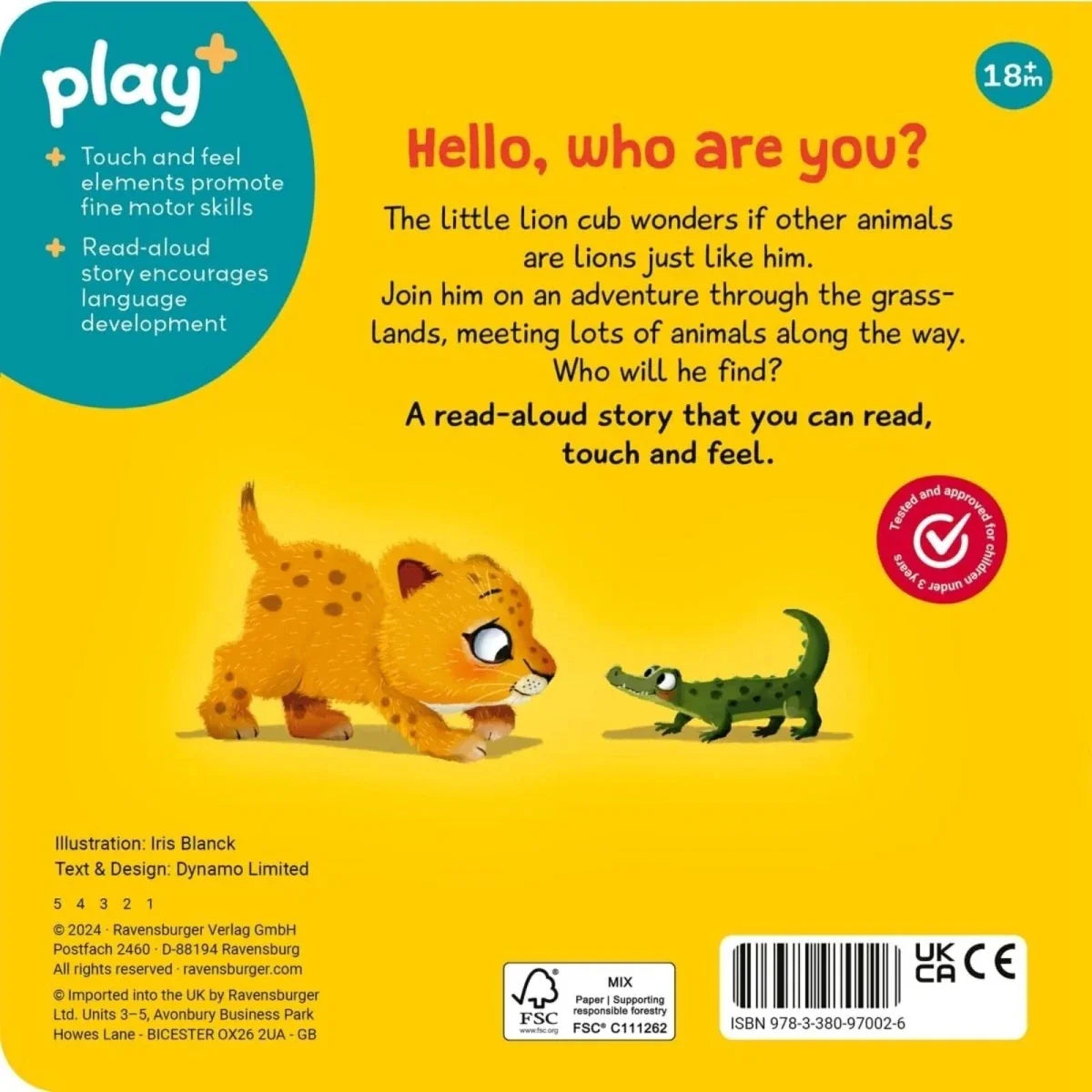 Play+ Are You a Lion Like Me? Book