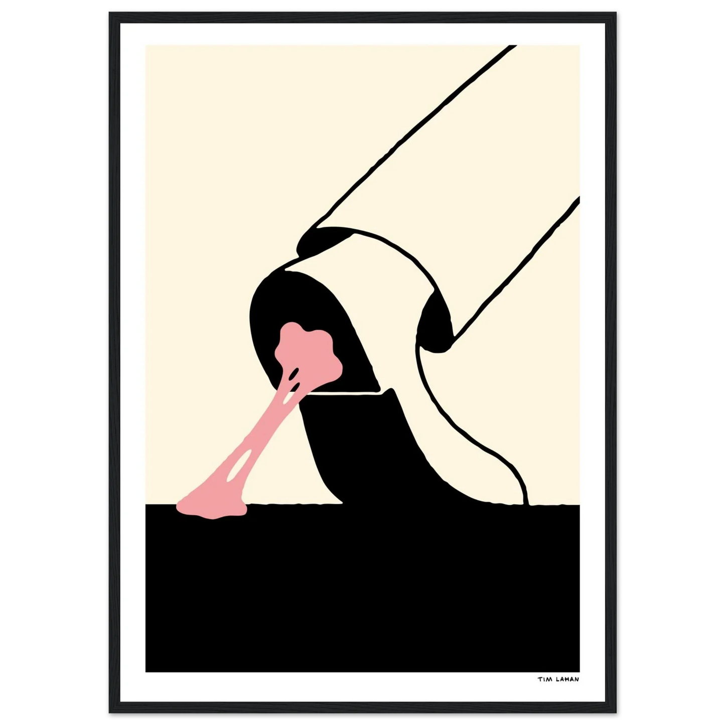 Tim Lahan - 'Stuck' Framed Print