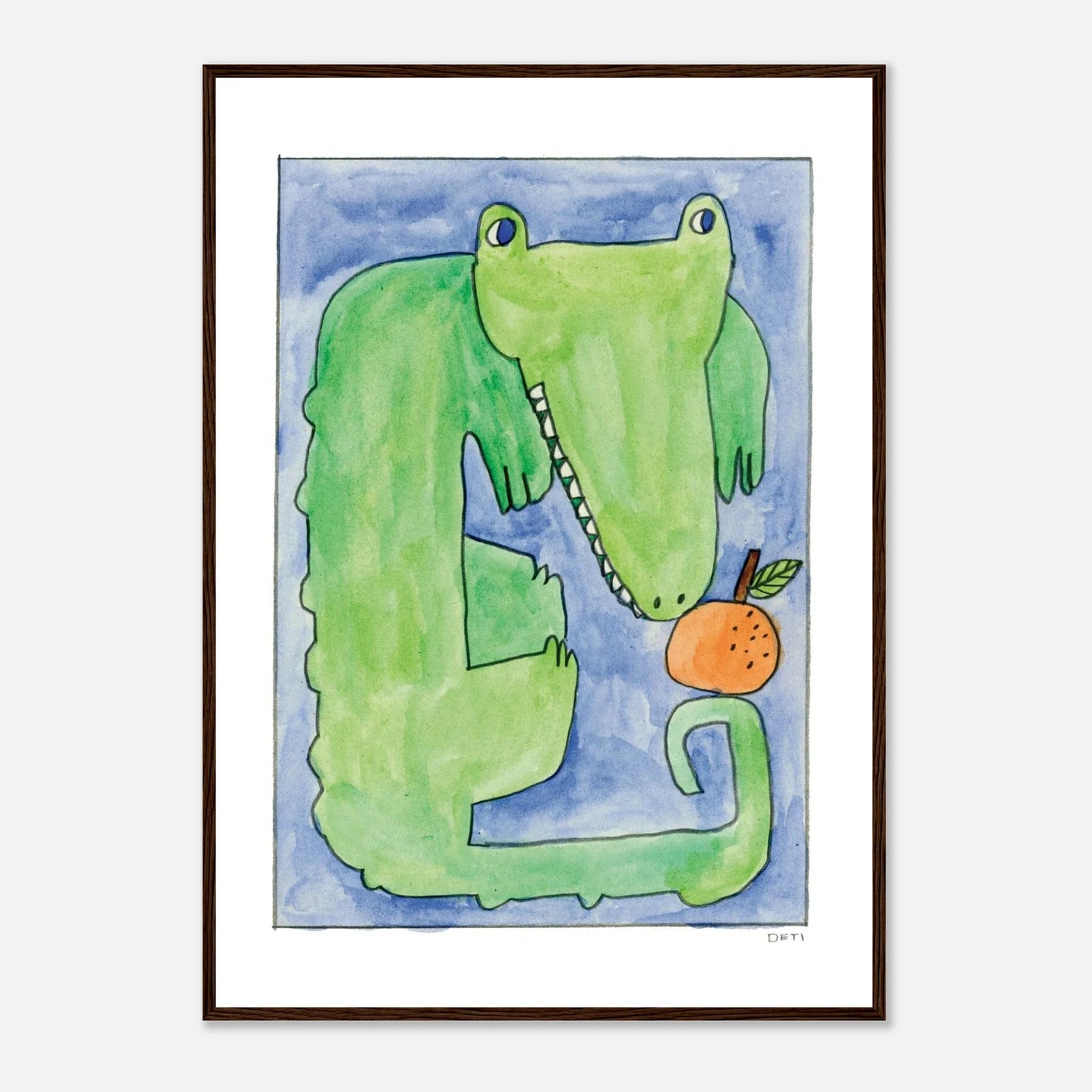 Hayley Deti - 'Florida Gator' Framed Print