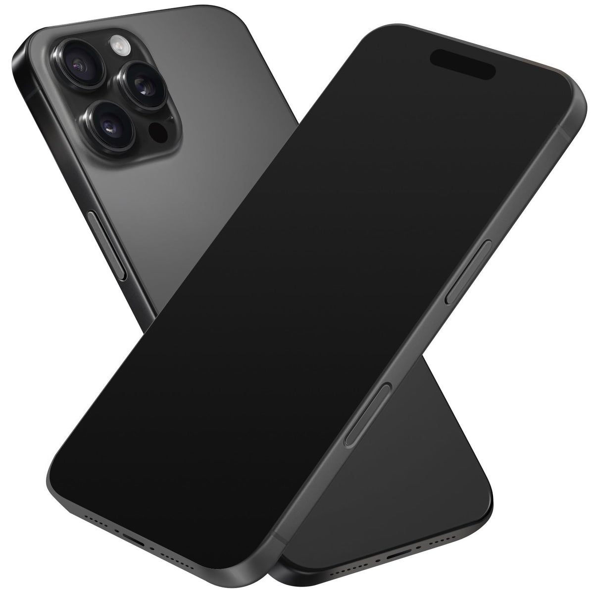 Faawxlo Fake Phone Dummy Prop — 16 Pro Max Black Screen, Real-Like Non-Working Display
