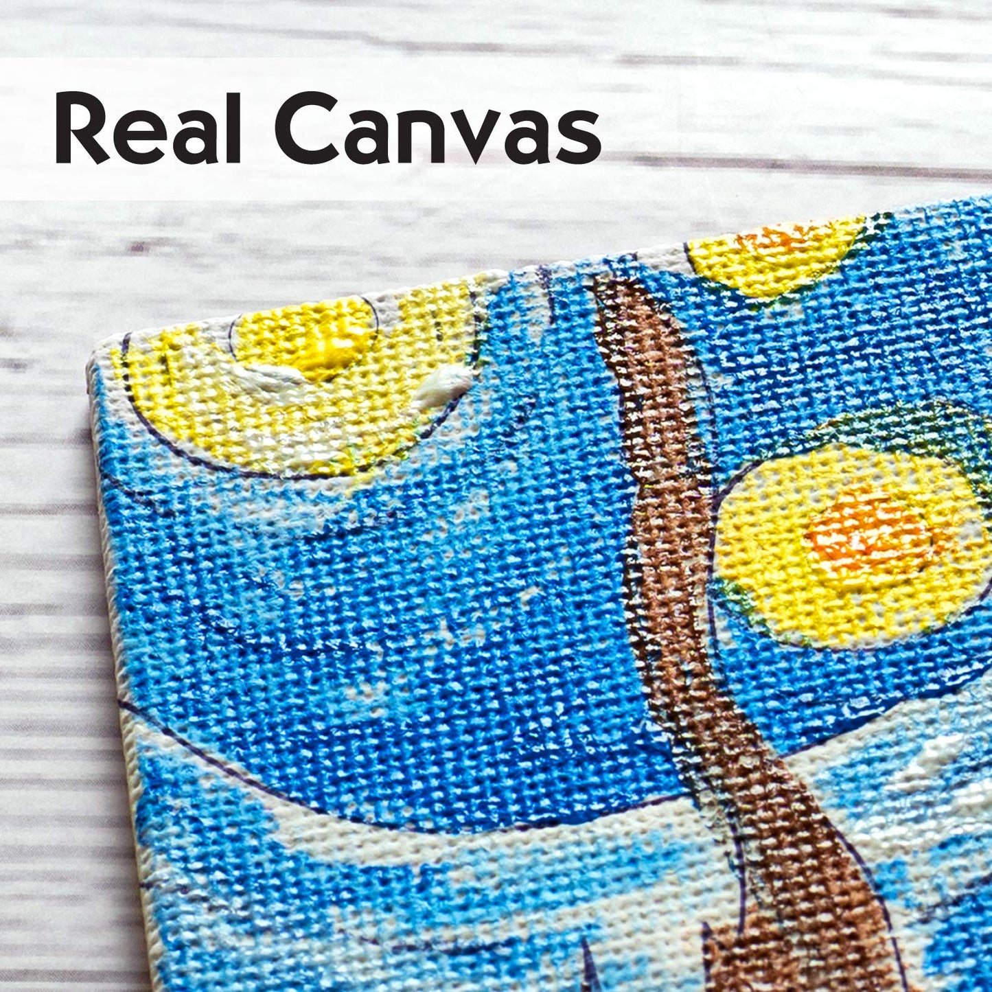 Faber-Castell Paint by Number Museum Series – Starry Night (6x8 Canvas)