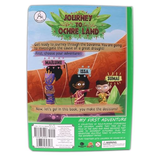 Fable Fox Press | Journey to Ochre Land — Interactive Savanna Adventure for Kids 6-10 | Dyslexia Friendly