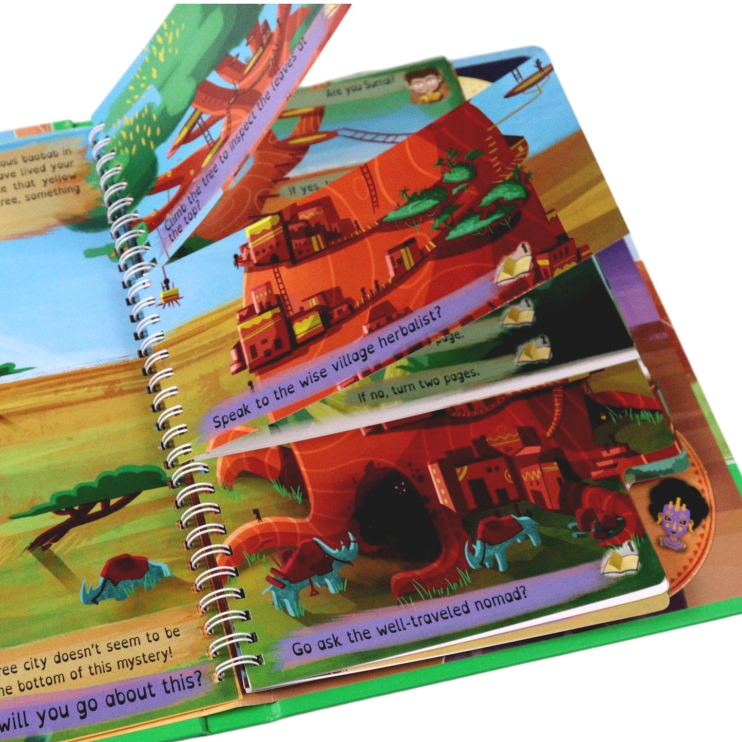 Fable Fox Press | Journey to Ochre Land — Interactive Savanna Adventure for Kids 6-10 | Dyslexia Friendly