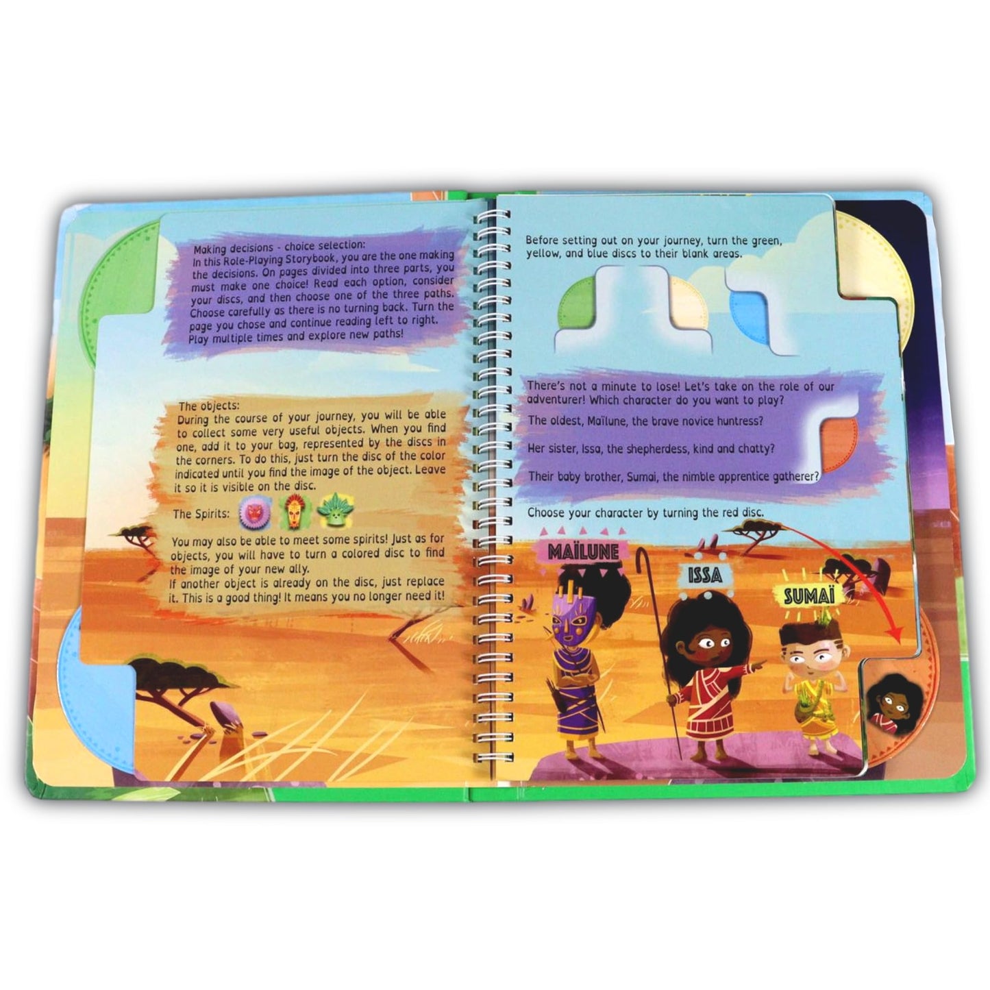 Fable Fox Press | Journey to Ochre Land — Interactive Savanna Adventure for Kids 6-10 | Dyslexia Friendly