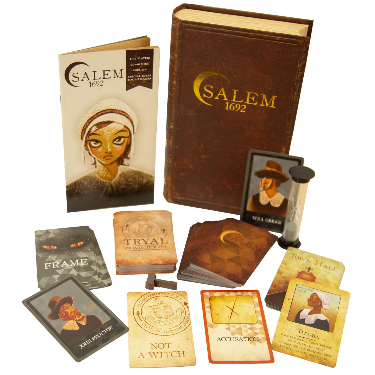 Facade Dark Cites Series: Salem 1692 - Strategy, Deceit & Luck Card Game