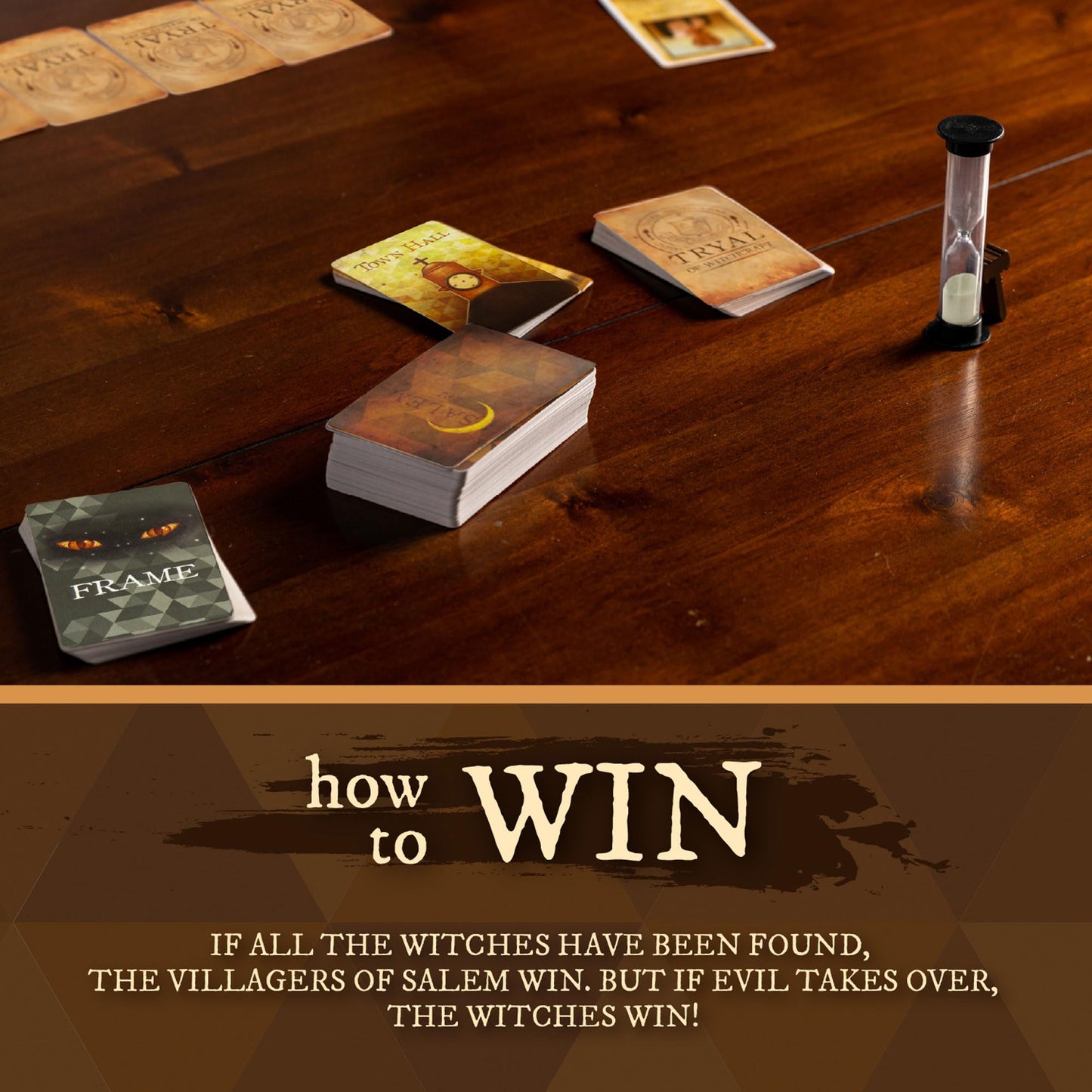 Facade Dark Cites Series: Salem 1692 - Strategy, Deceit & Luck Card Game
