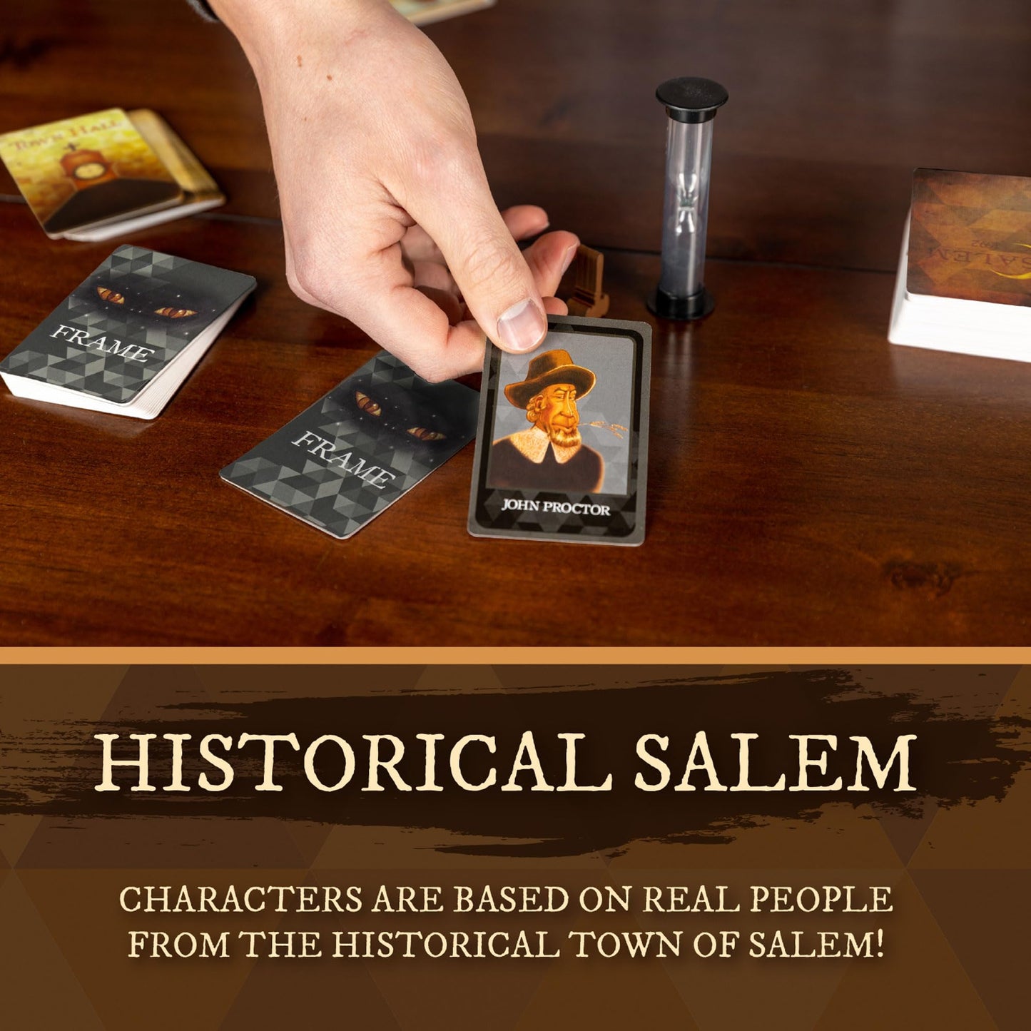 Facade Dark Cites Series: Salem 1692 - Strategy, Deceit & Luck Card Game