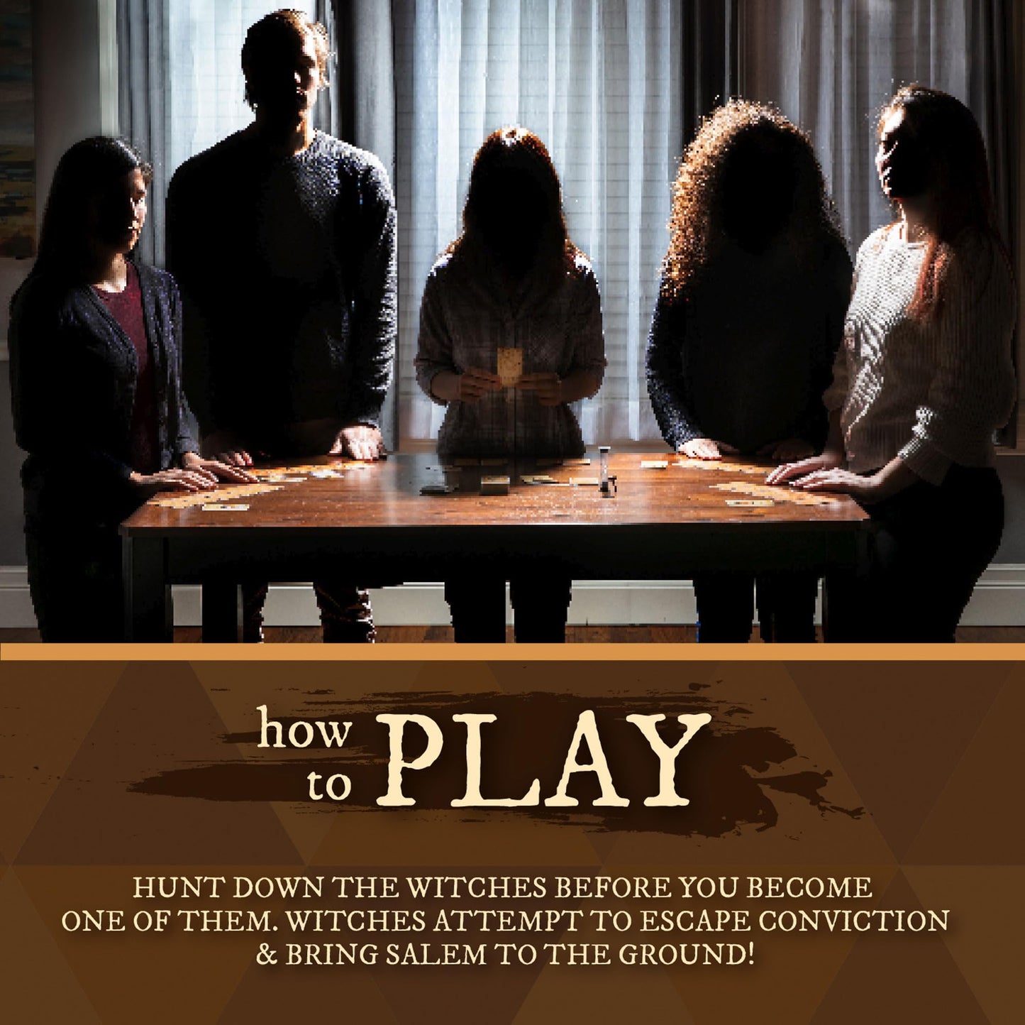 Facade Dark Cites Series: Salem 1692 - Strategy, Deceit & Luck Card Game