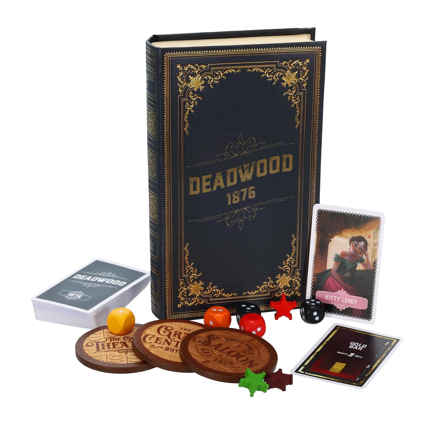 Facade Games Deadwood 1876 Card Game – Strategy, Deceit & Luck for 2-9 Players