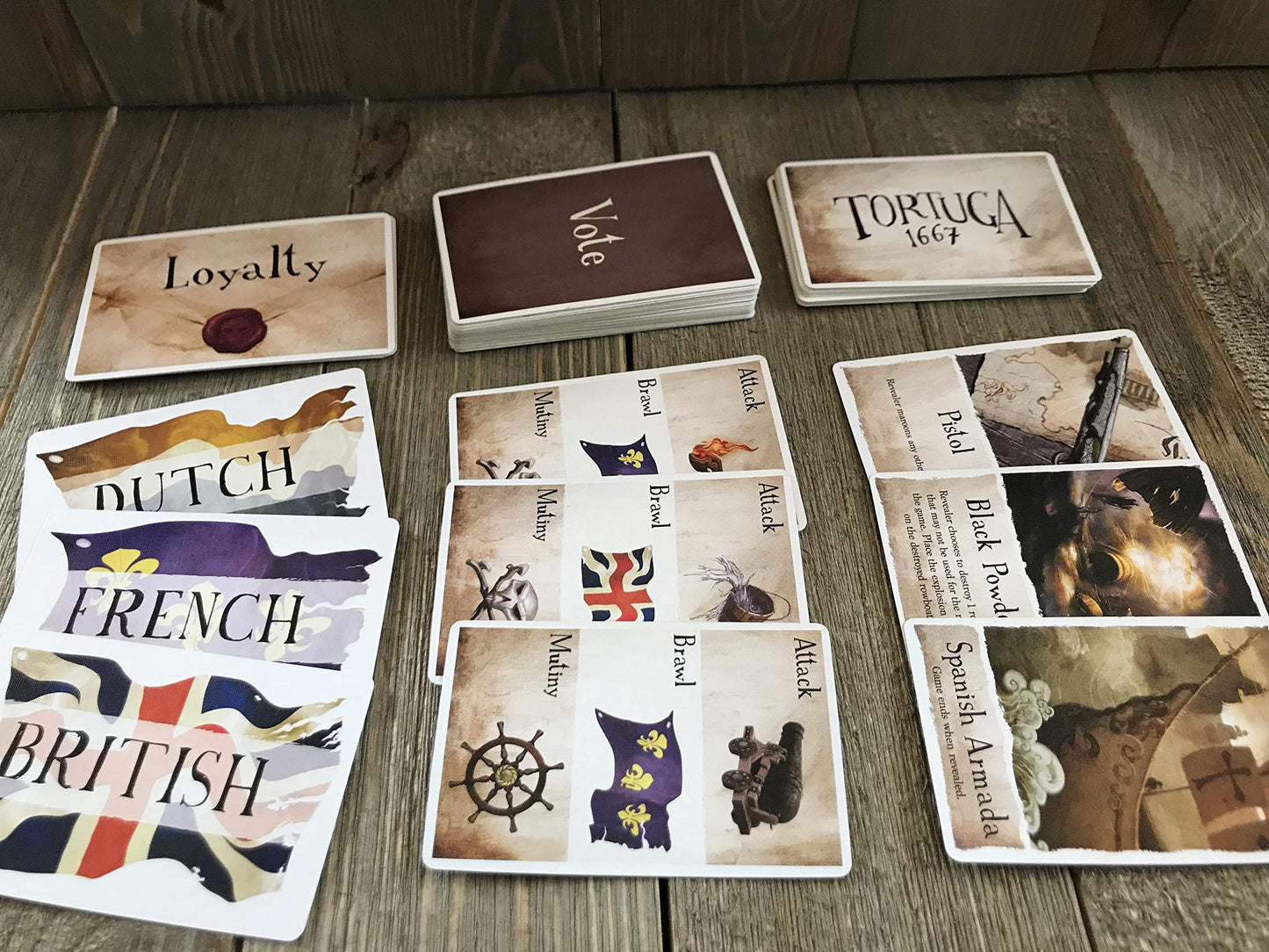 Facade Games Tortuga 1667 Board Game – Treasure Plunder, Strategy & Deceit (2-9 Players)