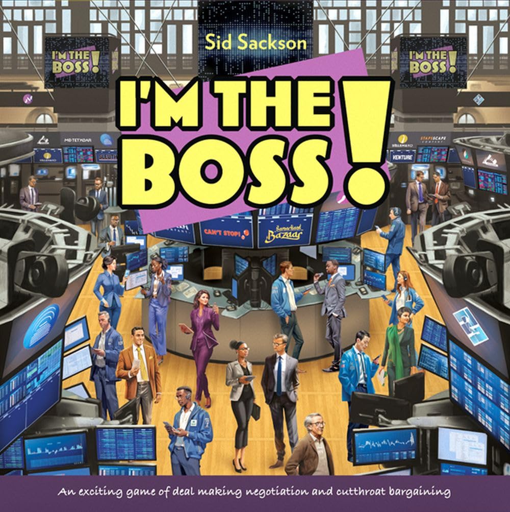 Face 2 Face I'm The Boss Bargaining Board Game | The Ultimate Negotiation Game for 3–6 Players