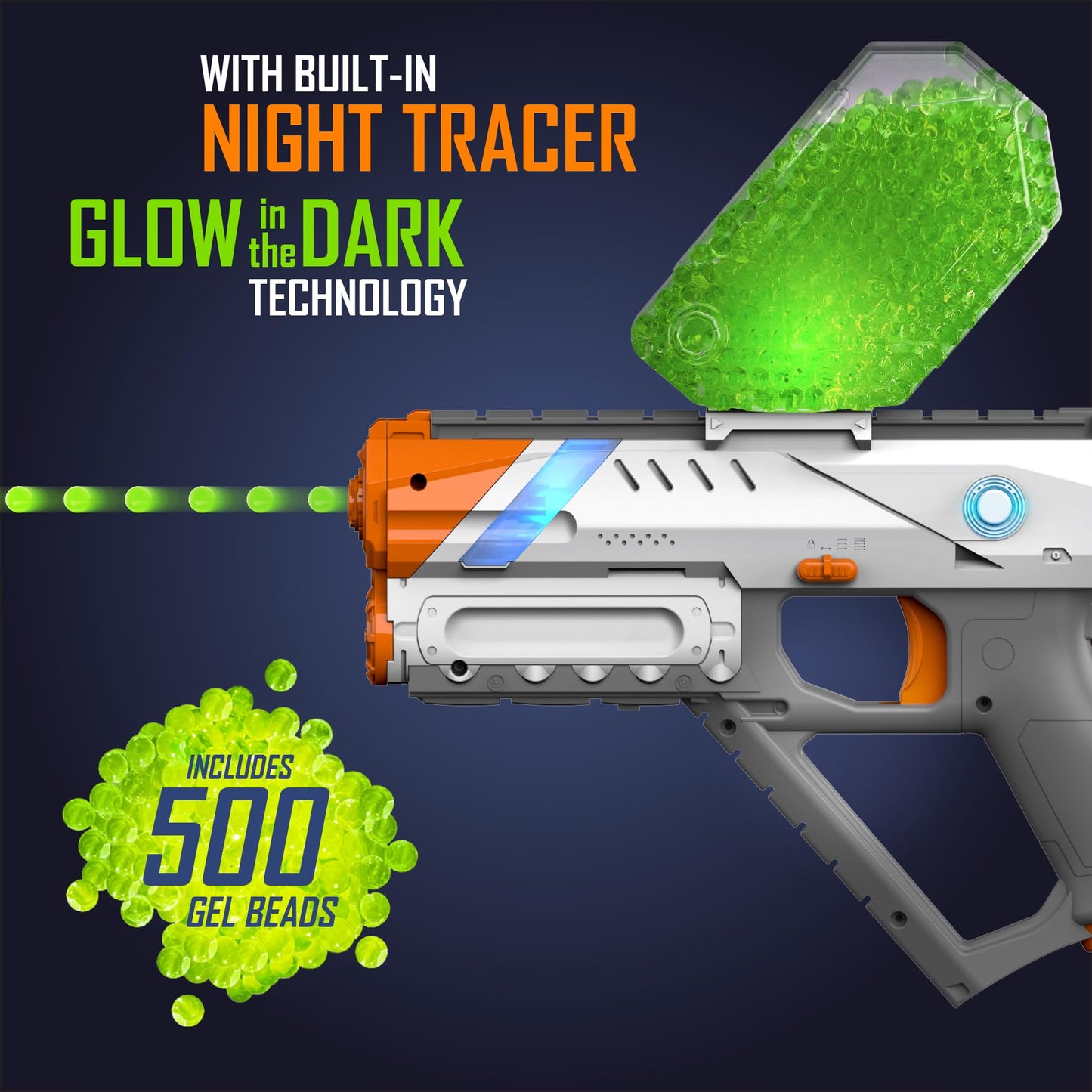 Faction Spectre Gel Bead Blaster – 170 FPS, 1,200 Beads, App-Ready