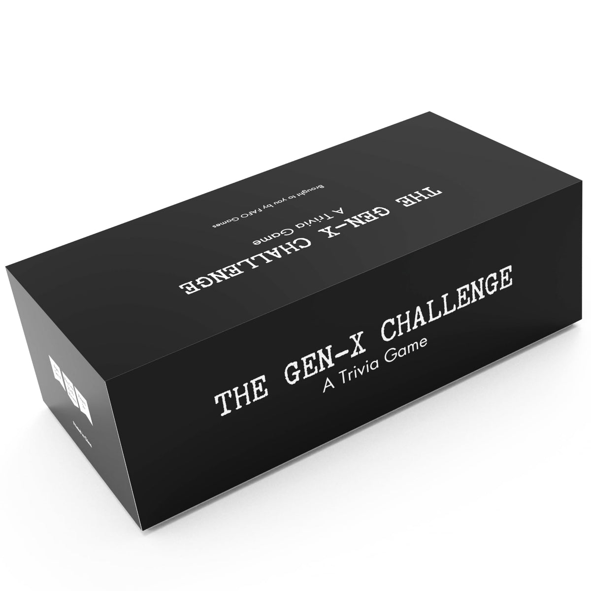 FAFO GAMES The Gen-X Challenge: 80s & 90s Trivia Card Game | 600 Cards for Retro Game Night