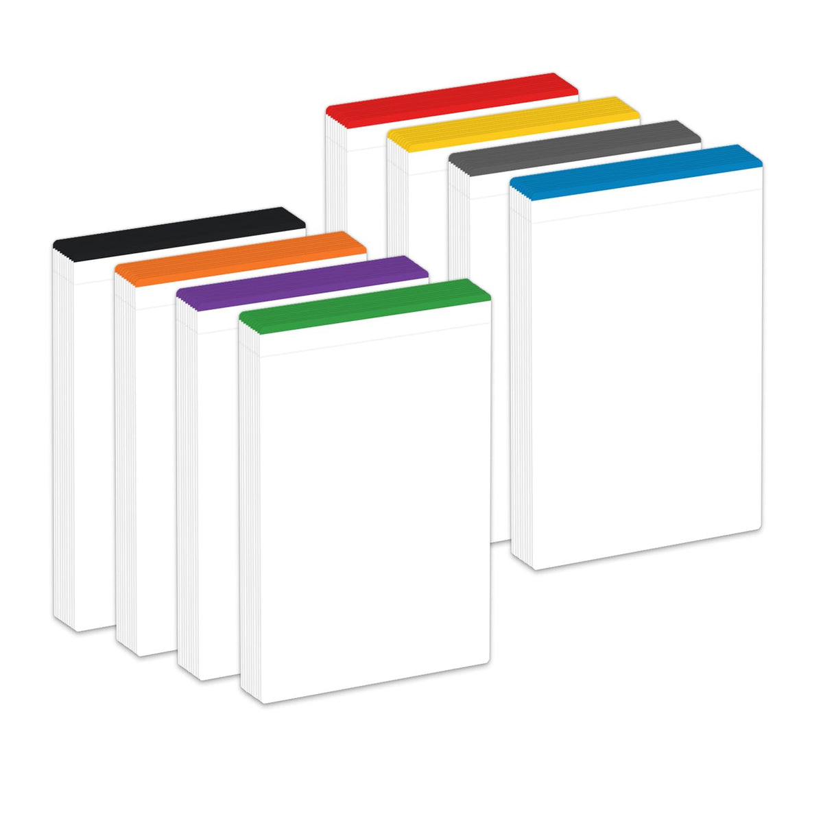 Fageverld 80-Count Trading Card Dividers | Color-Coded Card Box Dividers for MTG, Baseball & Sports Cards