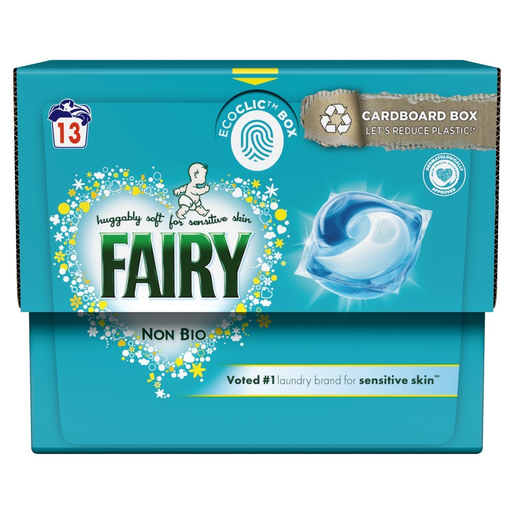 Fairy Non Bio PODS Washing Capsules 12 Washes