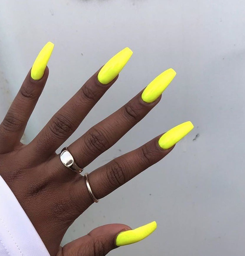 Fake Nails, Finished Ballet Nails